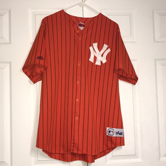 red new york yankees jersey